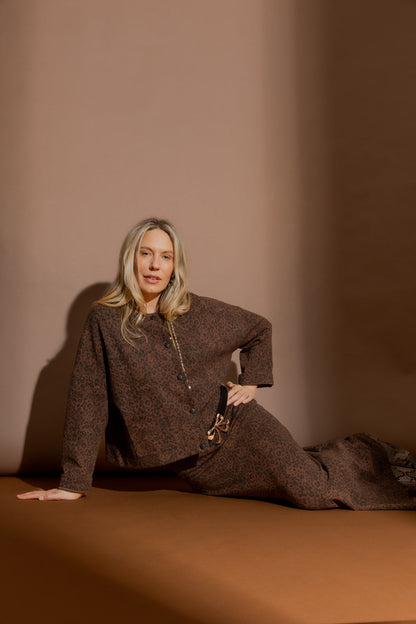Animal Pocket Cardigan