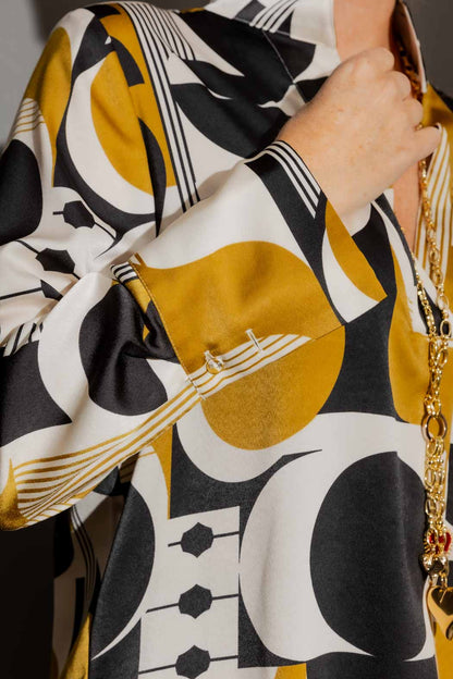 Black/Gold Blogger Shirt Blk/Gold
