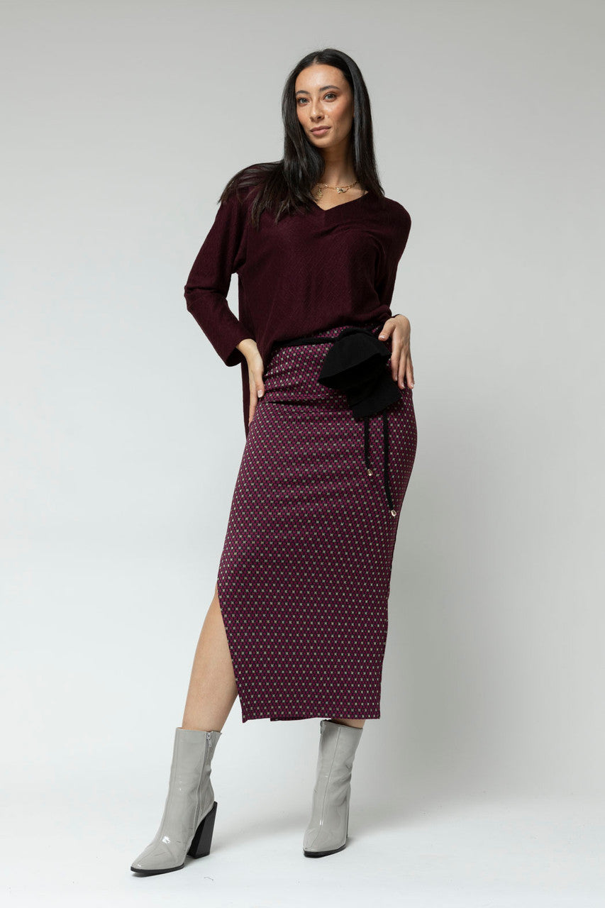 Black Rosette Belt