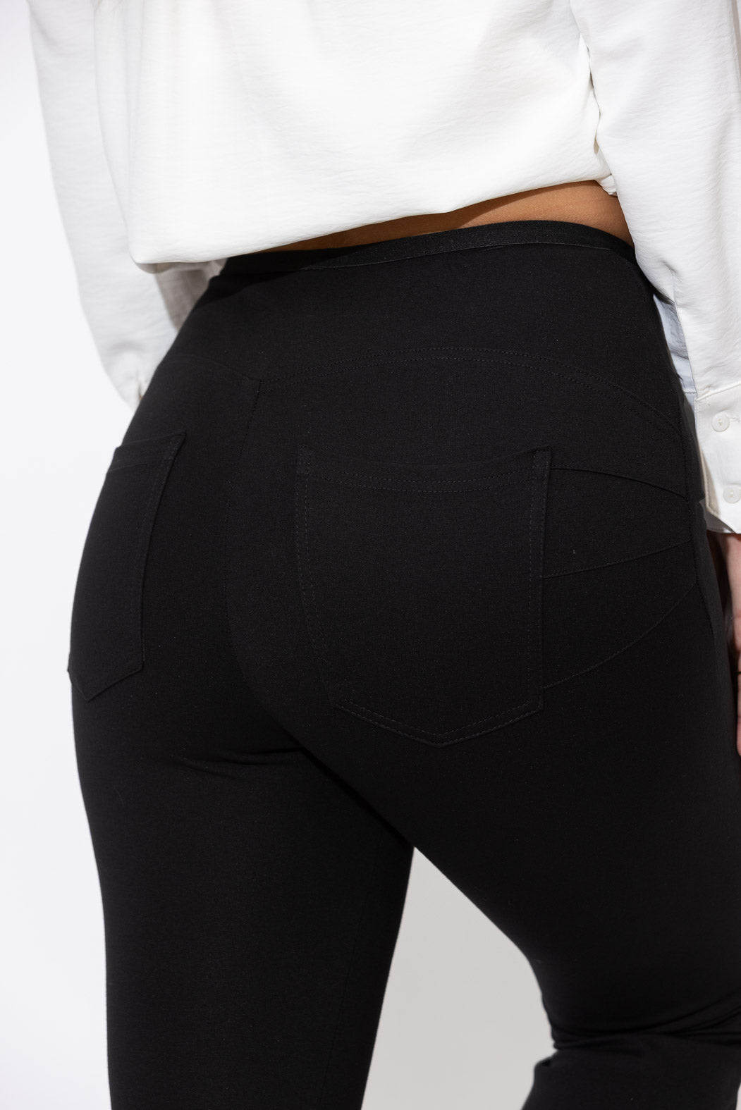 Black Ponte Classic Flare Miracle Pant
