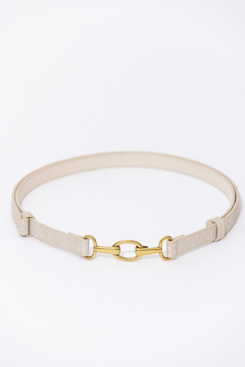 Beige Bridle Belt