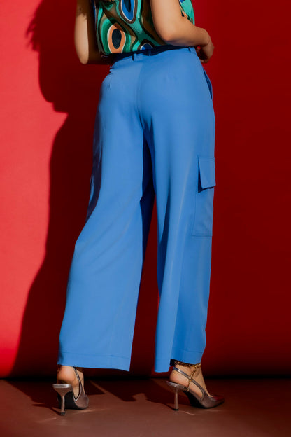 Blue Euro Cargo Pant