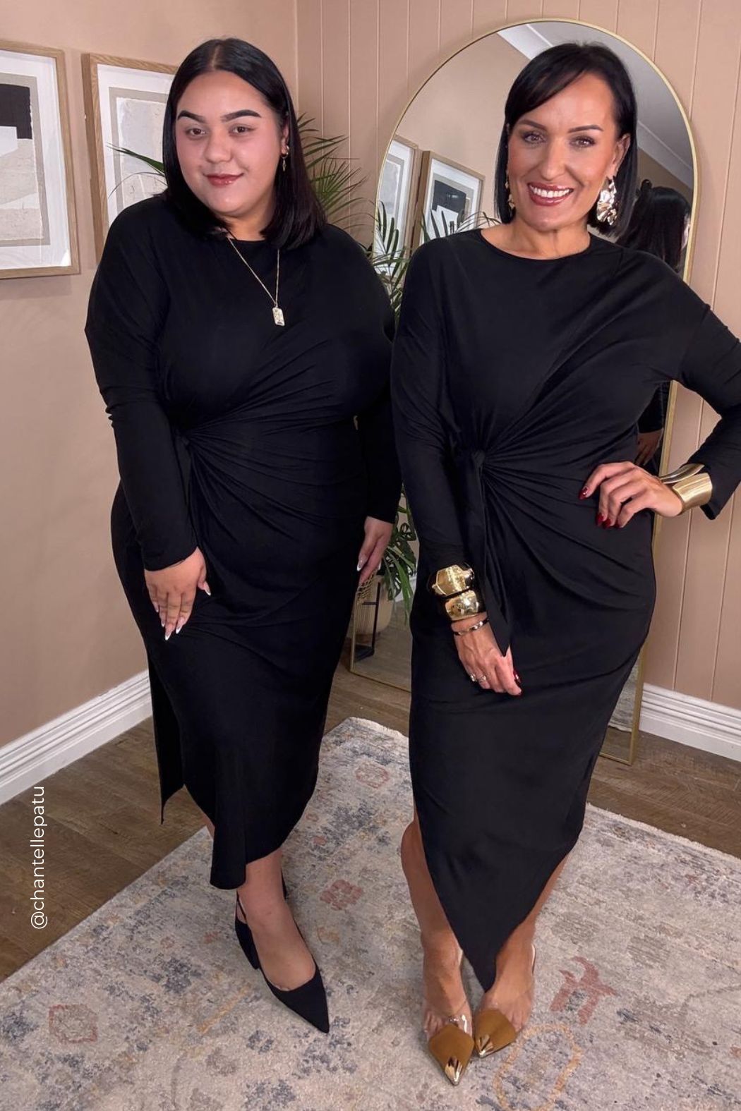 Black Tencel Harlow Dress