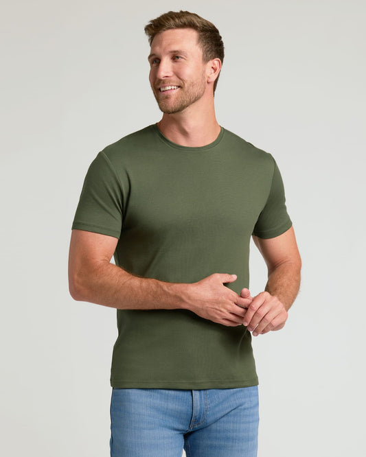 Grove Pima Cotton Blend Crew